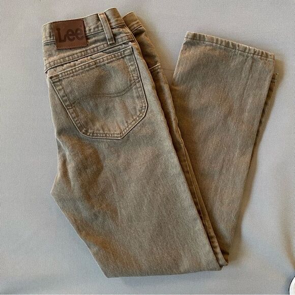 Lee Other - Vintage Lee Denim Jeans Regular Fit Beige Neutral Men’s Size 32x32 EUC